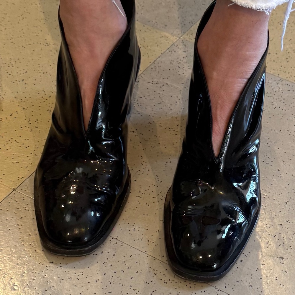 Celine patent leather shoes